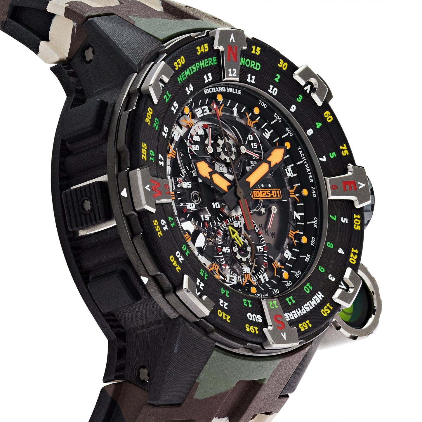 Richard Mille RM 25-01 'Sylvester Stallone' Carbon TPT Titanium Limited Edition of 20