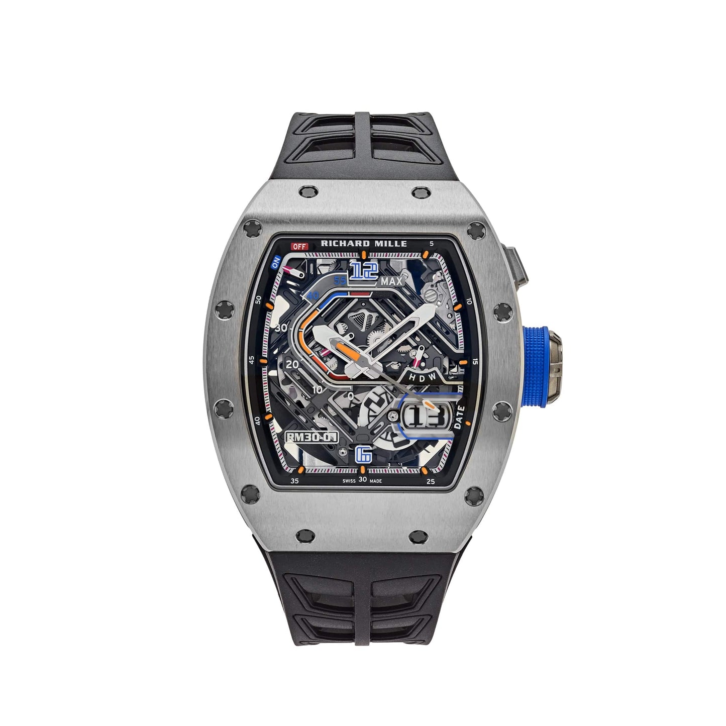 Richard Mille RM 30-01 Declutchable Rotor Titanium Skeleton Dial (2023)