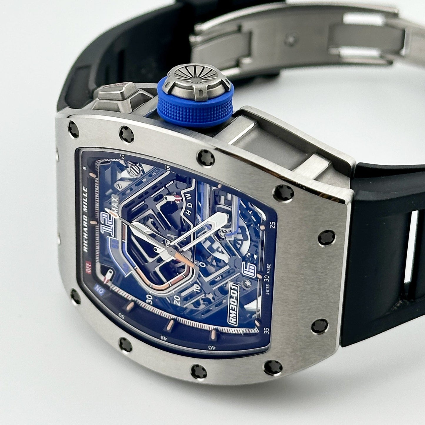 Richard Mille RM 30-01 Declutchable Rotor Titanium Skeleton Dial (2023)