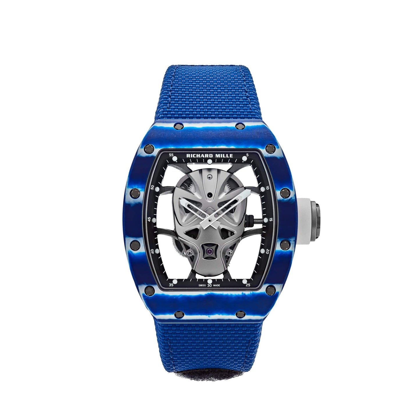Richard Mille RM 52-06 Tourbillon 'Mask' Blue White Quartz TPT Limited Edition of 18