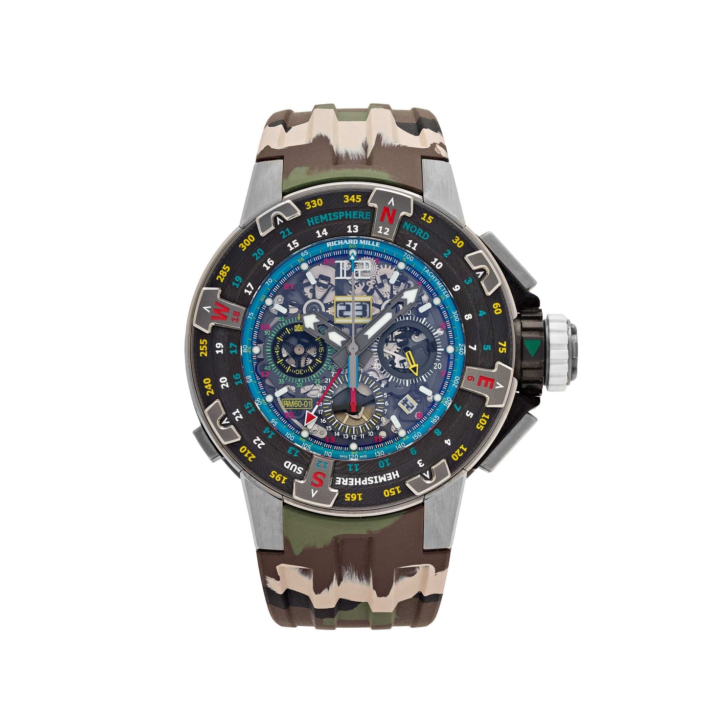 Richard Mille RM 60-01 ‘Les Voiles De St Barth’ Titanium Carbon Limited Edition of 80 (2022)