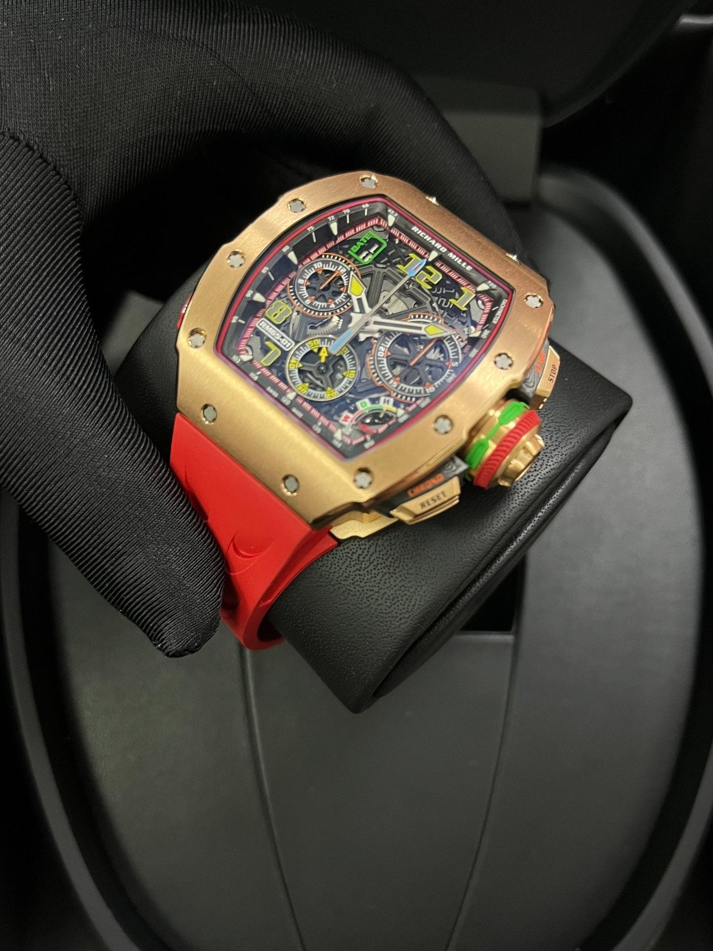 Richard Mille RM 65-01 Automatic Chronograph Full Rose Gold