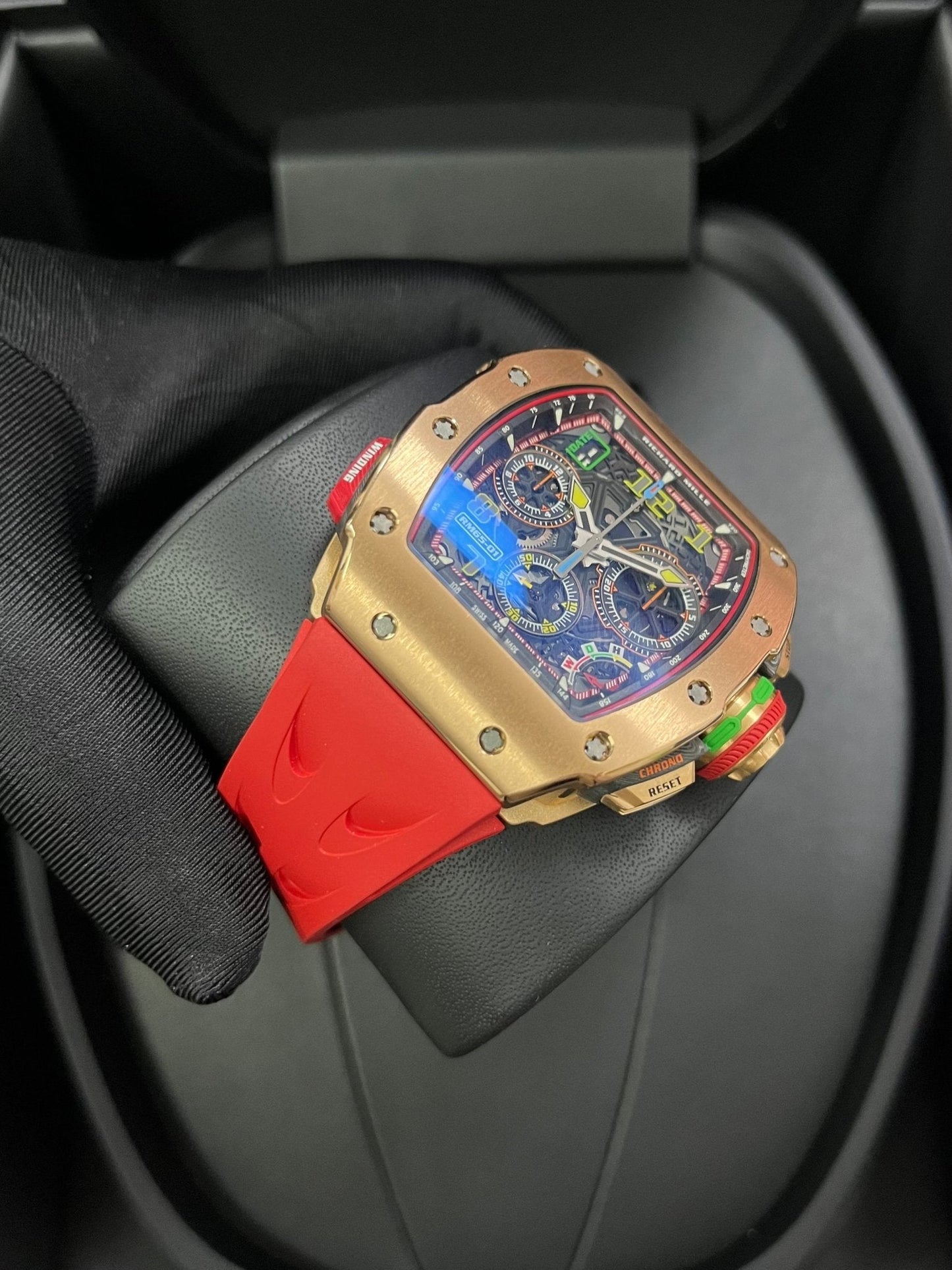 Richard Mille RM 65-01 Automatic Chronograph Full Rose Gold