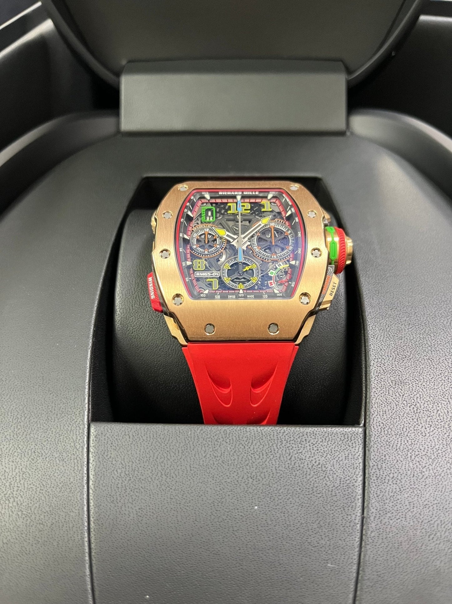 Richard Mille RM 65-01 Automatic Chronograph Full Rose Gold