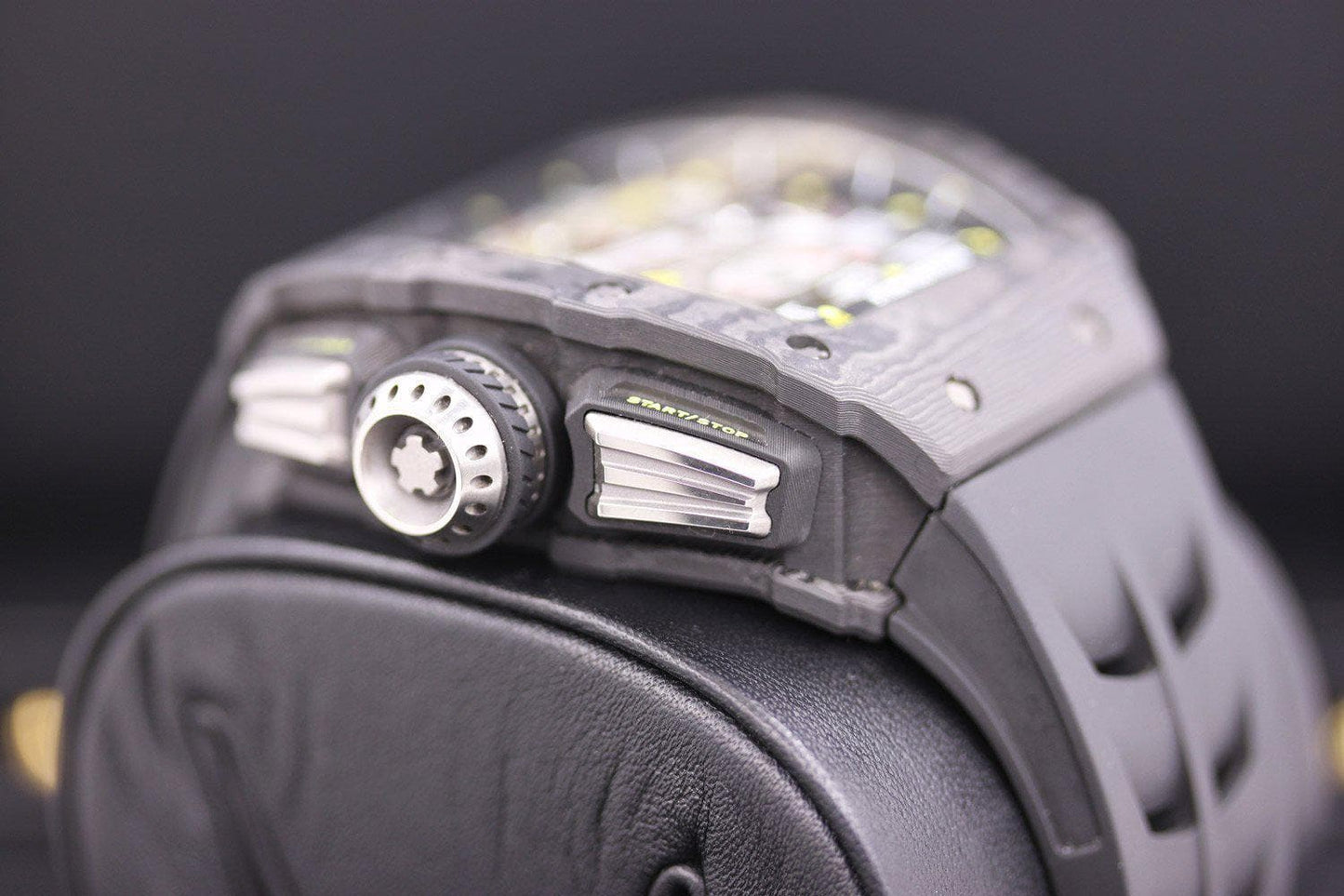 Richard Mille RM11-03 Carbon Flyback Chronograph 50mm Openworked Dial