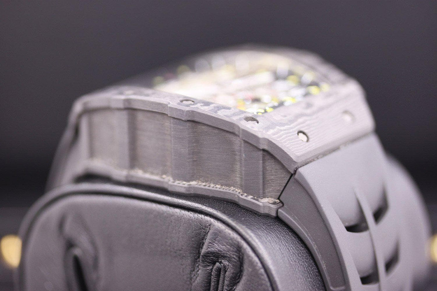 Richard Mille RM11-03 Carbon Flyback Chronograph 50mm Openworked Dial