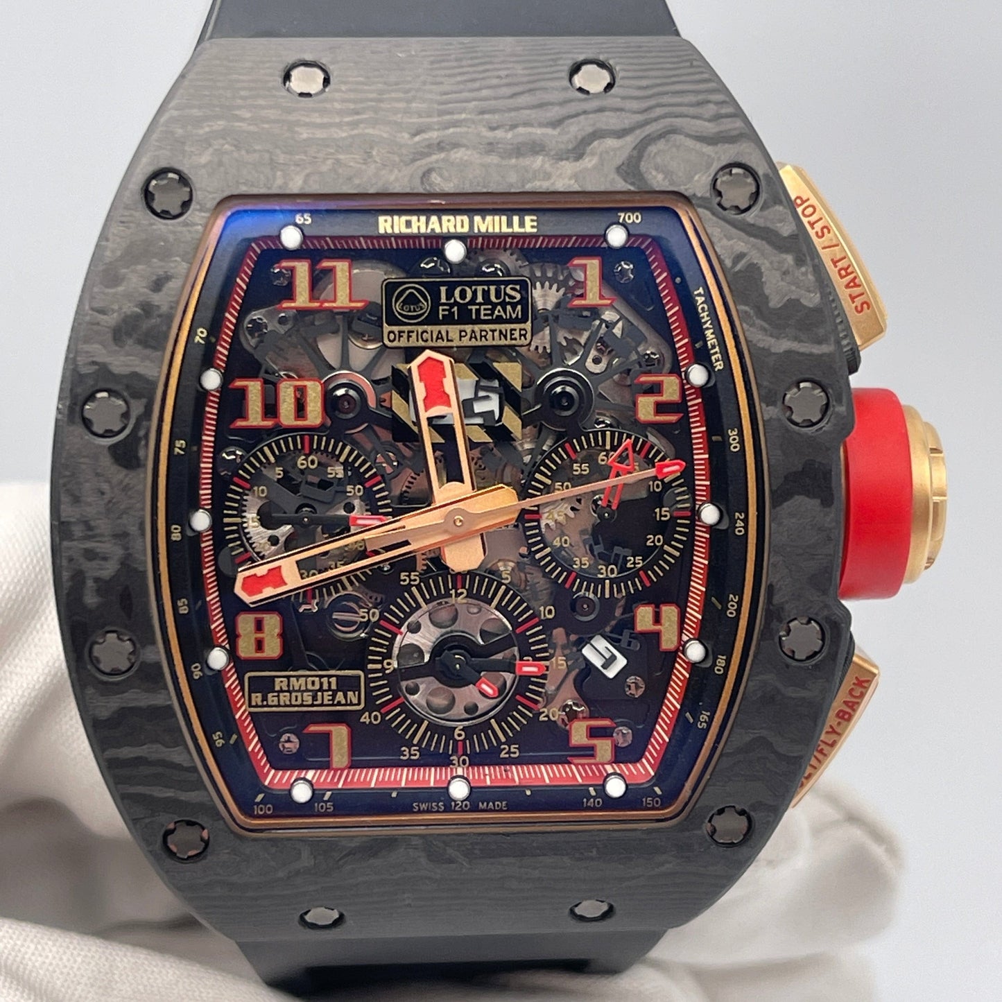 Richard Mille RM 011 Romain Grosjean 'Lotus F1' Carbon TPT Limited Edition of 50