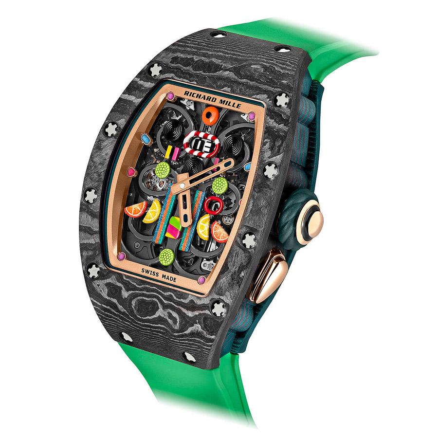 Richard Mille RM037 Special Edition "Kiwi" Openworked Dial