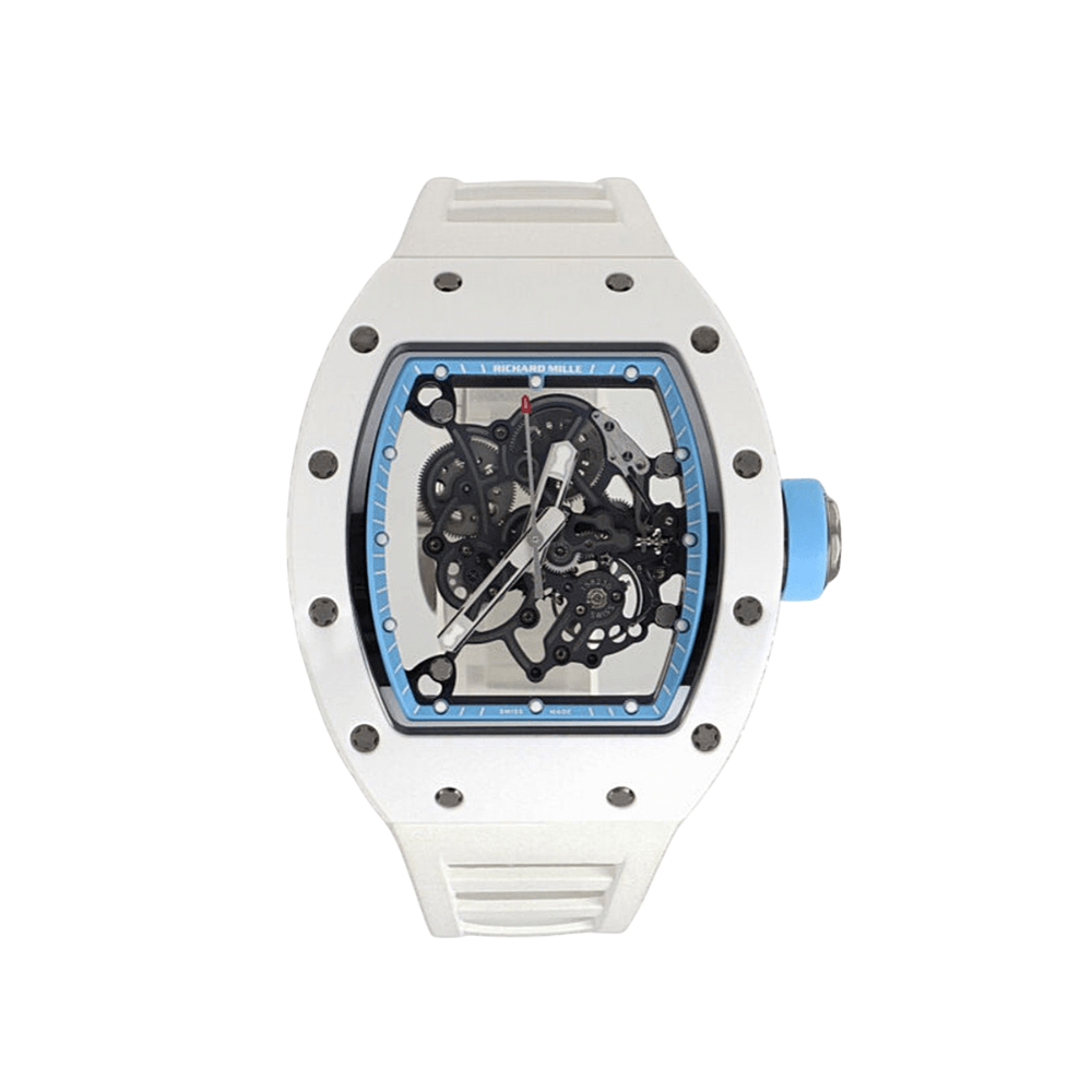 Richard Mille RM 055 Bubba Watson Asia Edition White Ceramic Limited Edition of 50