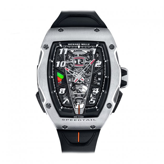 Richard Mille RM40-01 Automatic Winding Tourbillon McLaren Speedtail Open-Work Dial