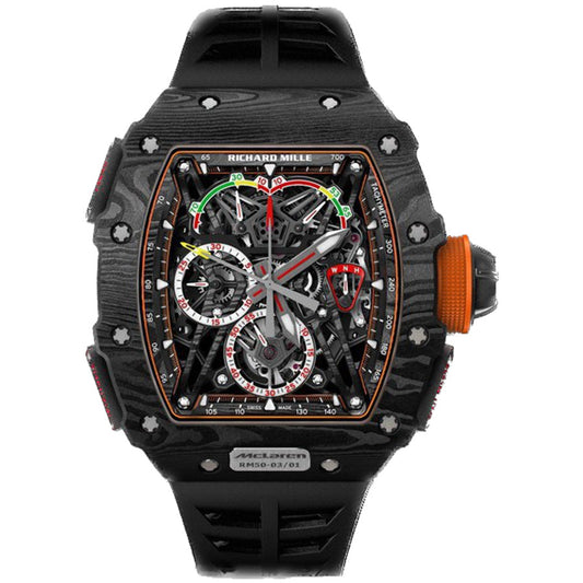 Richard Mille RM50-03 Mclaren F1 Carbon 50mm Openworked Dial