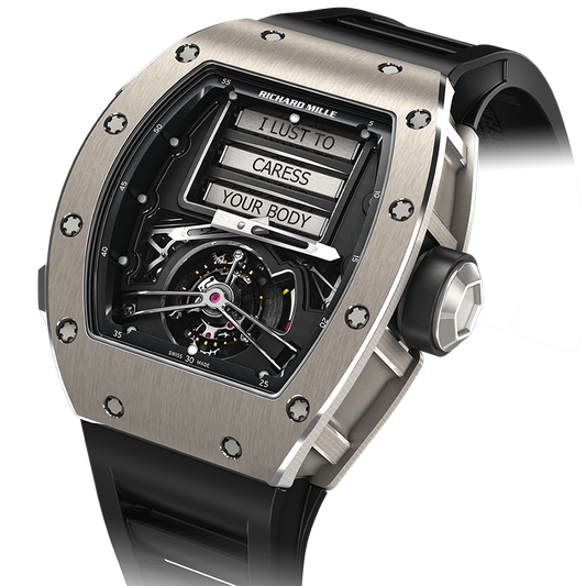 Richard Mille Limited Edition RM69 Erotic Tourbillon Titanium Openworked Dial