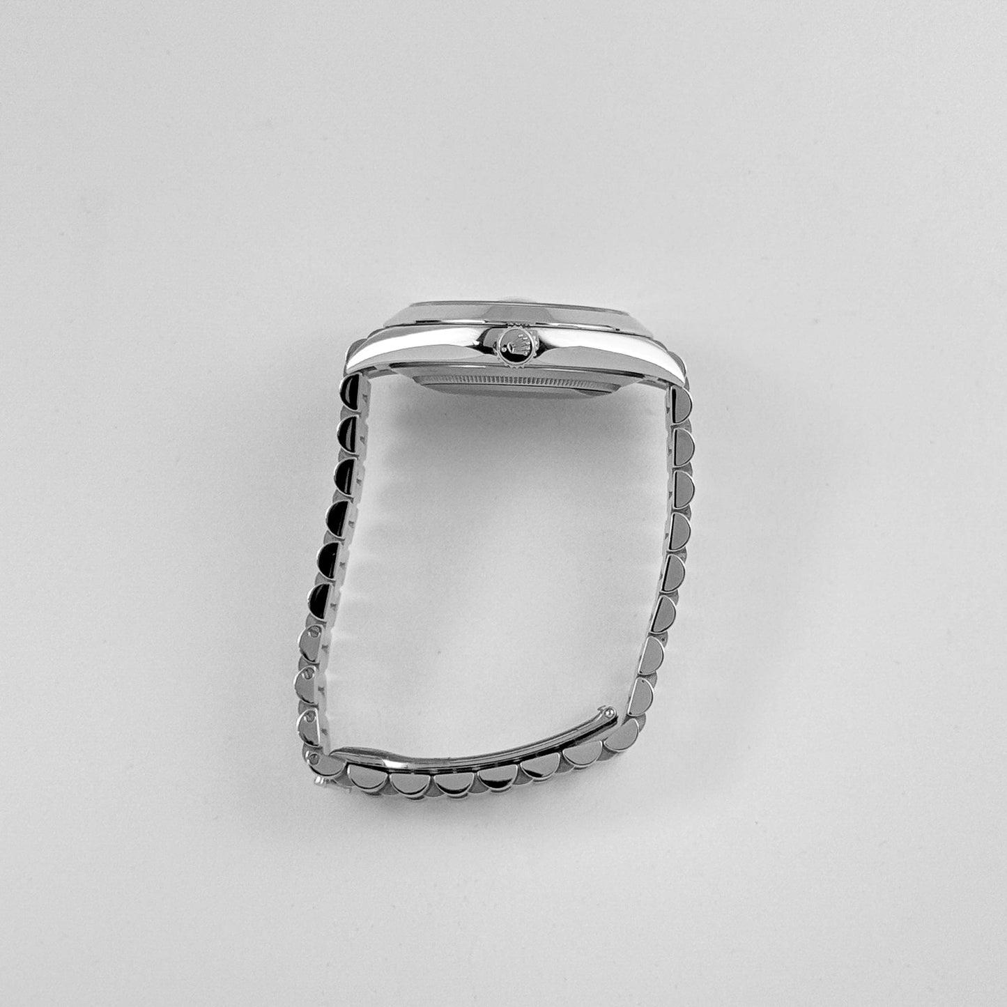 Rolex Day-Date 228206 40 Platinum Ice Blue Diagonal Motif Dial (2017)