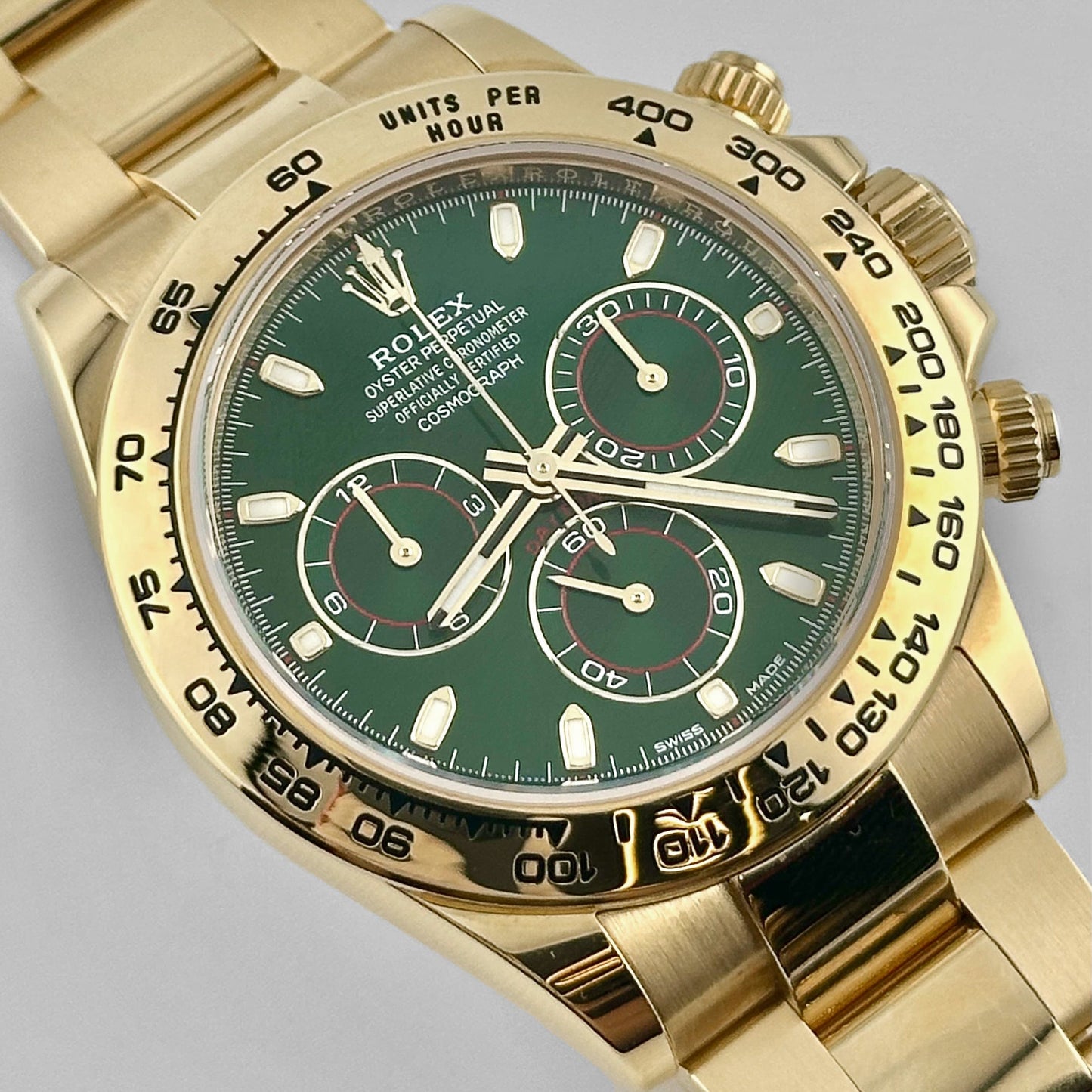Rolex Daytona 116508 'John Mayer' Yellow Gold Green Dial (2019)