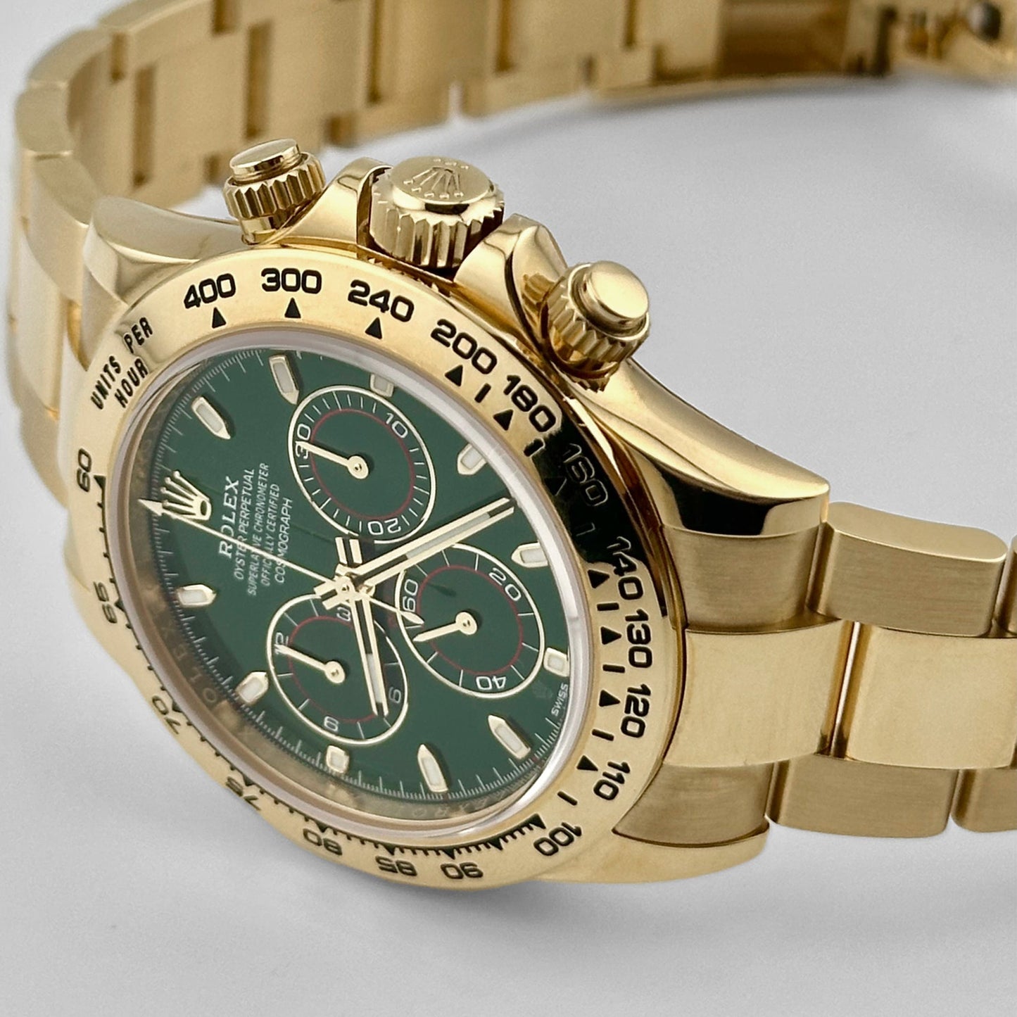 Rolex Daytona 116508 'John Mayer' Yellow Gold Green Dial (2019)