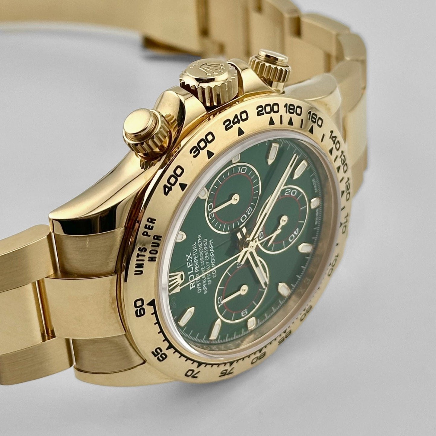 Rolex Daytona 116508 'John Mayer' Yellow Gold Green Dial (2019)