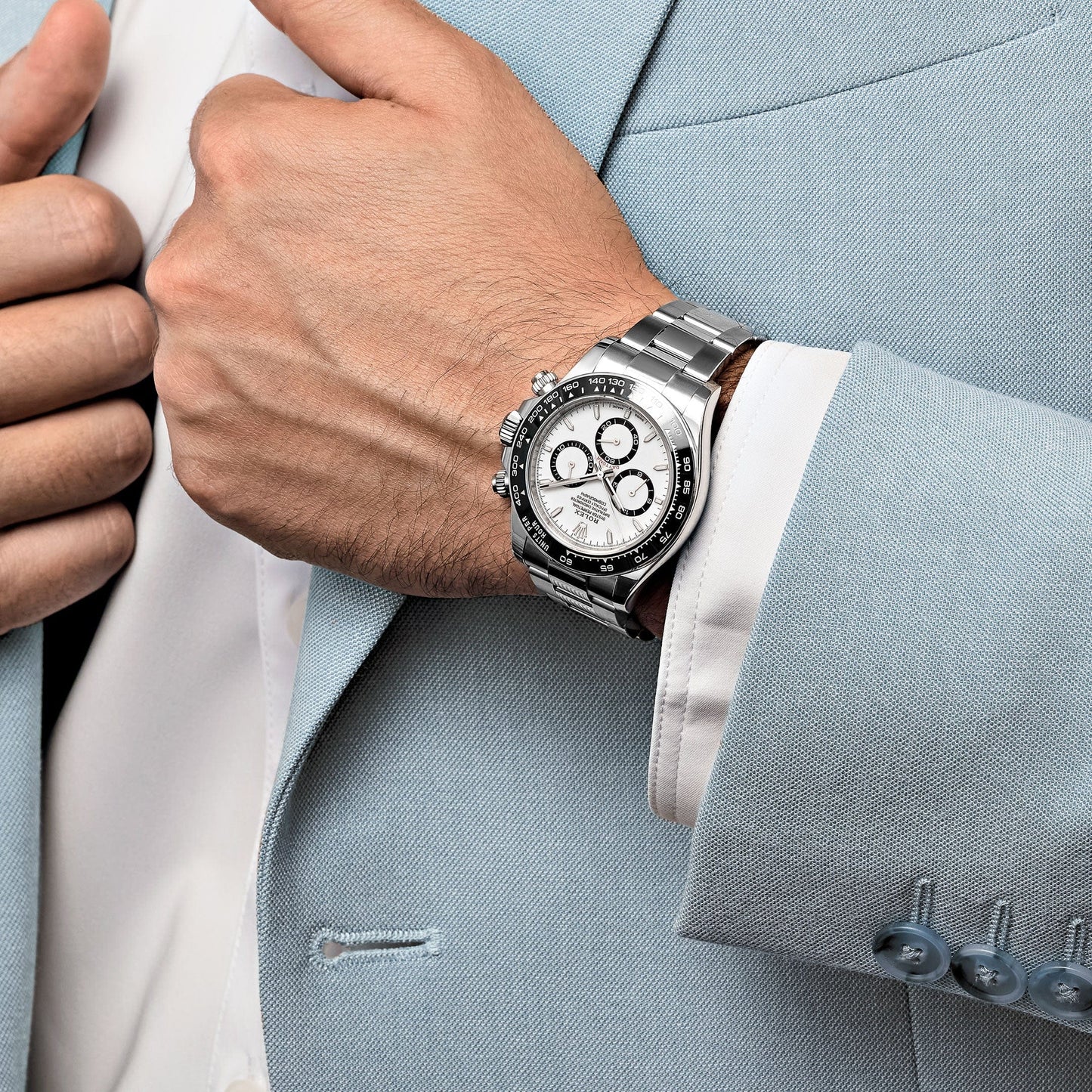 Rolex Daytona 126500LN Stainless Steel White Panda Dial (2025)