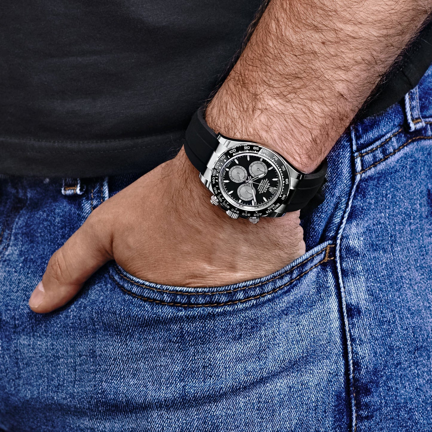 Rolex Daytona 126519LN 'Baby Le Mans' White Gold Black Dial (2023)