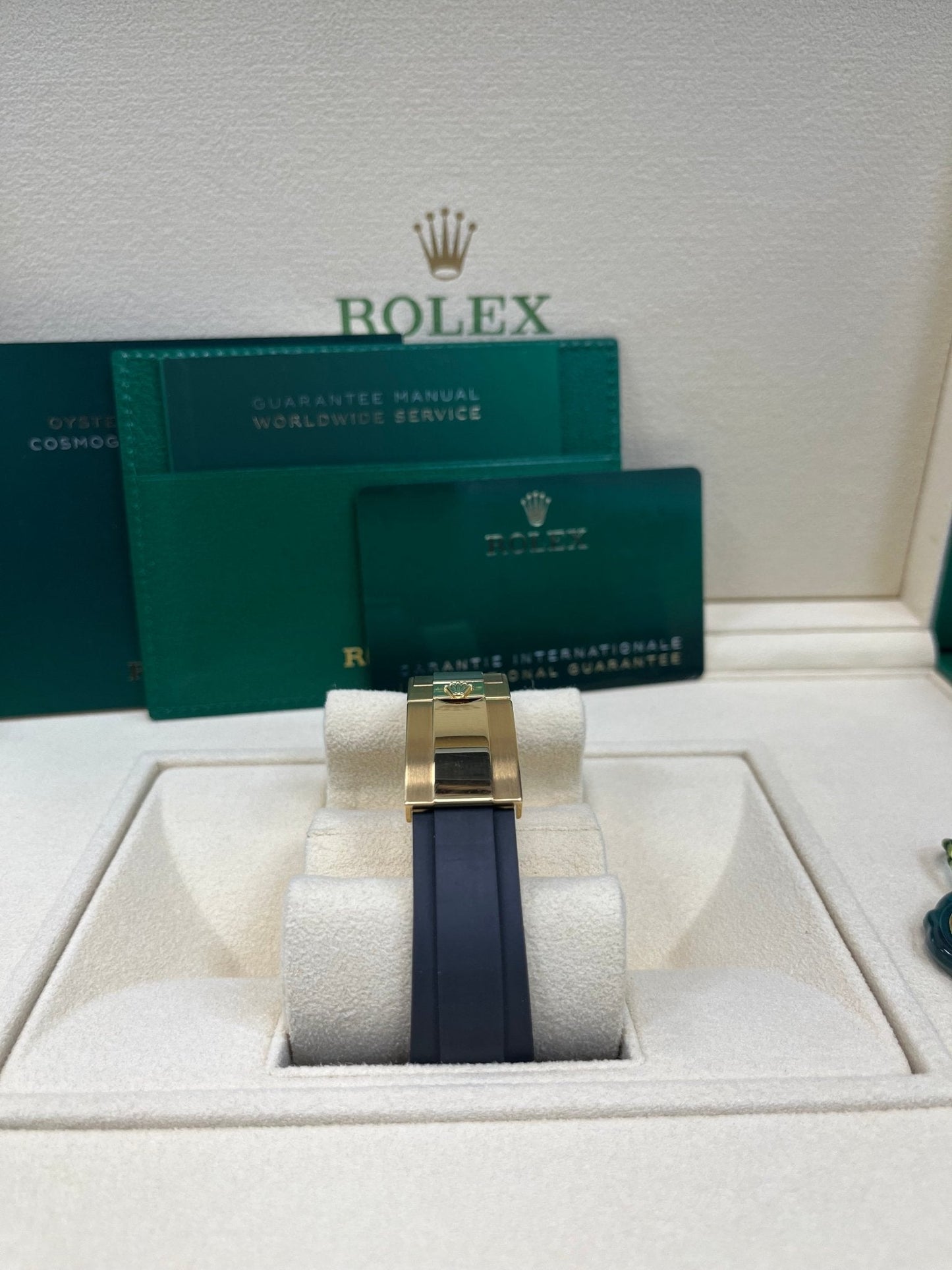 Rolex Daytona "Eye Of The Tiger" Black Oysterflex Strap 116588TBR