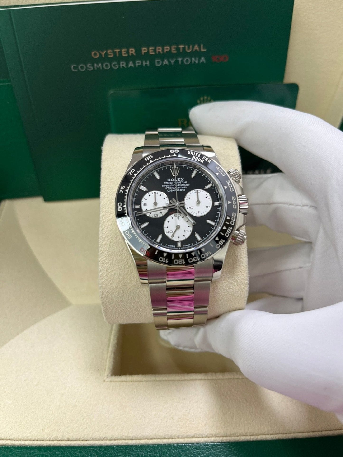 Rolex Daytona 'Le Mans' 126529LN | White Gold Lemans
