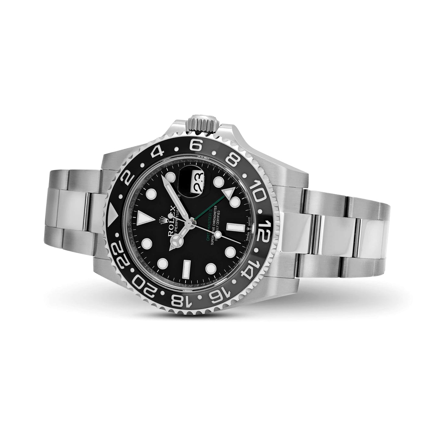 Rolex GMT-Master II 126710GRNR 'Bruce Wayne' Stainless Steel Black Dial Oyster (2025)