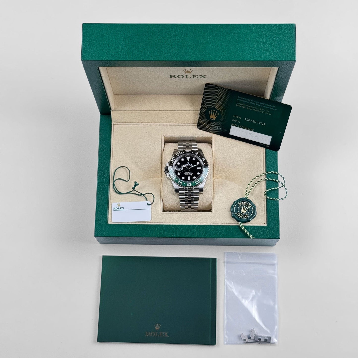 Rolex GMT-Master II 126720VTNR 'Sprite' Lefty Stainless Steel Jubilee (2024)