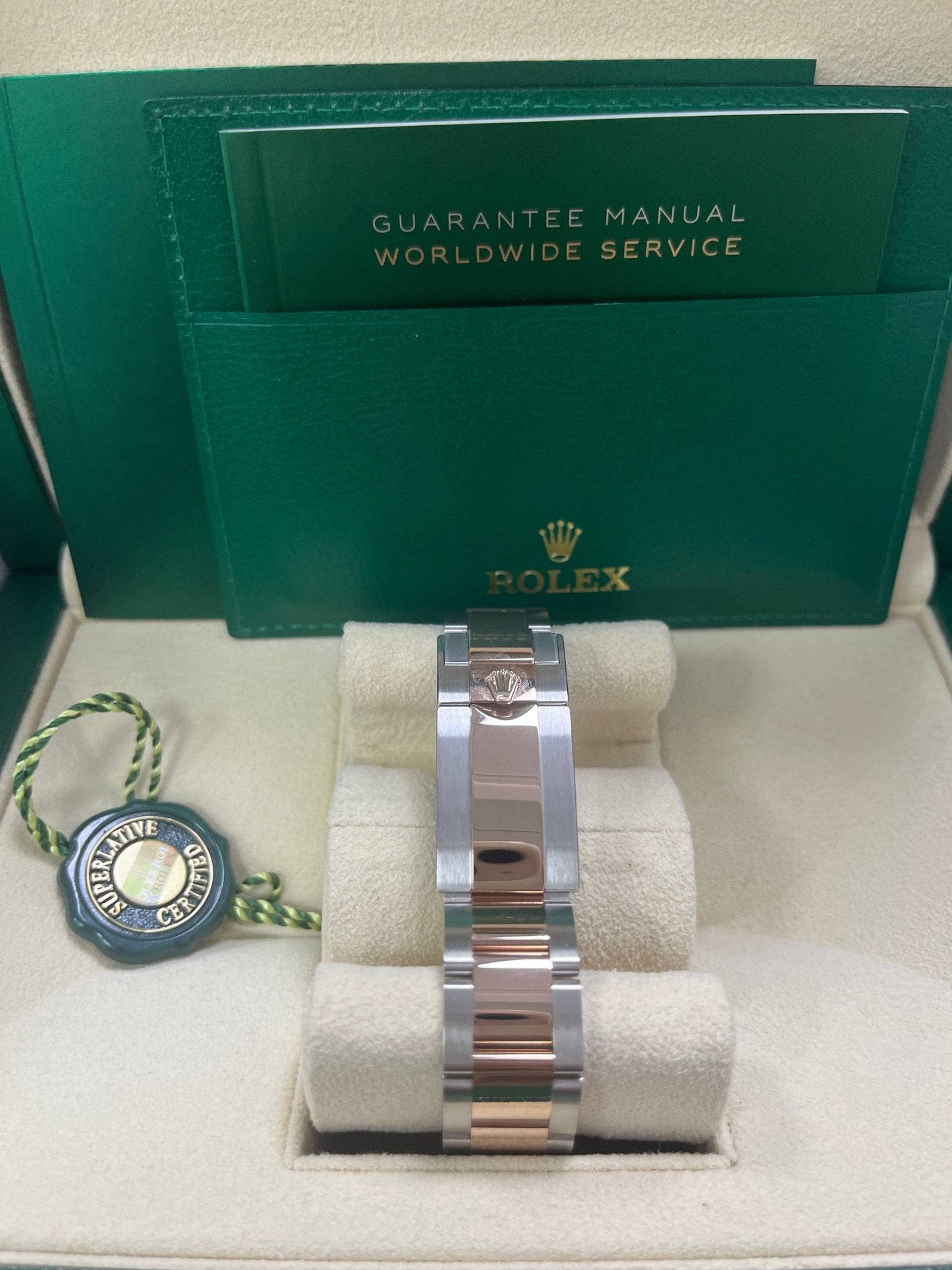 Rolex GMT-Master II Two-Tone Stainless Steel and Rose Gold - "The Rootbeer"- Black and Brown Bezel - Oyster Bracelet (Ref# 126711CHNR)