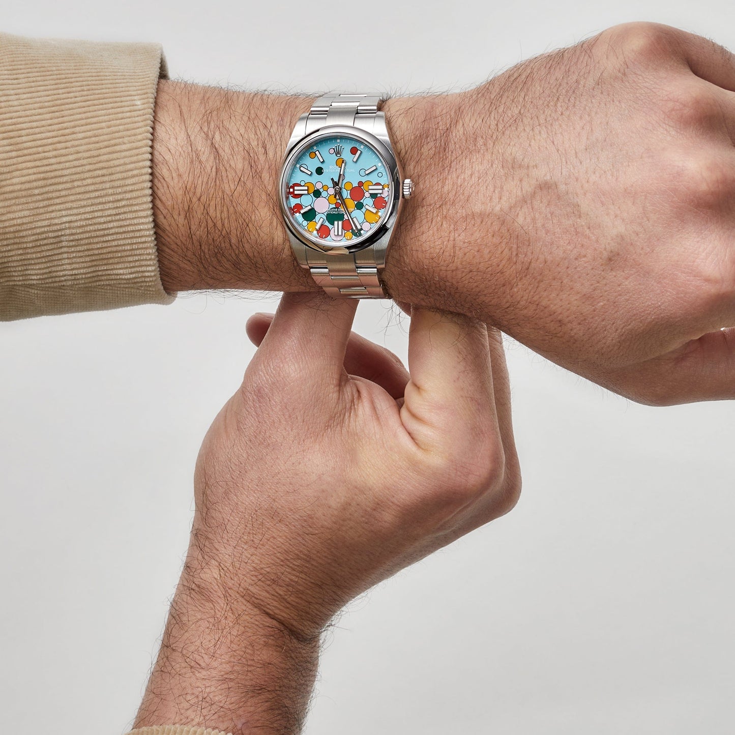 Rolex Oyster Perpetual 36 126000 Stainless Steel 'Celebration Motif' Dial (2024)