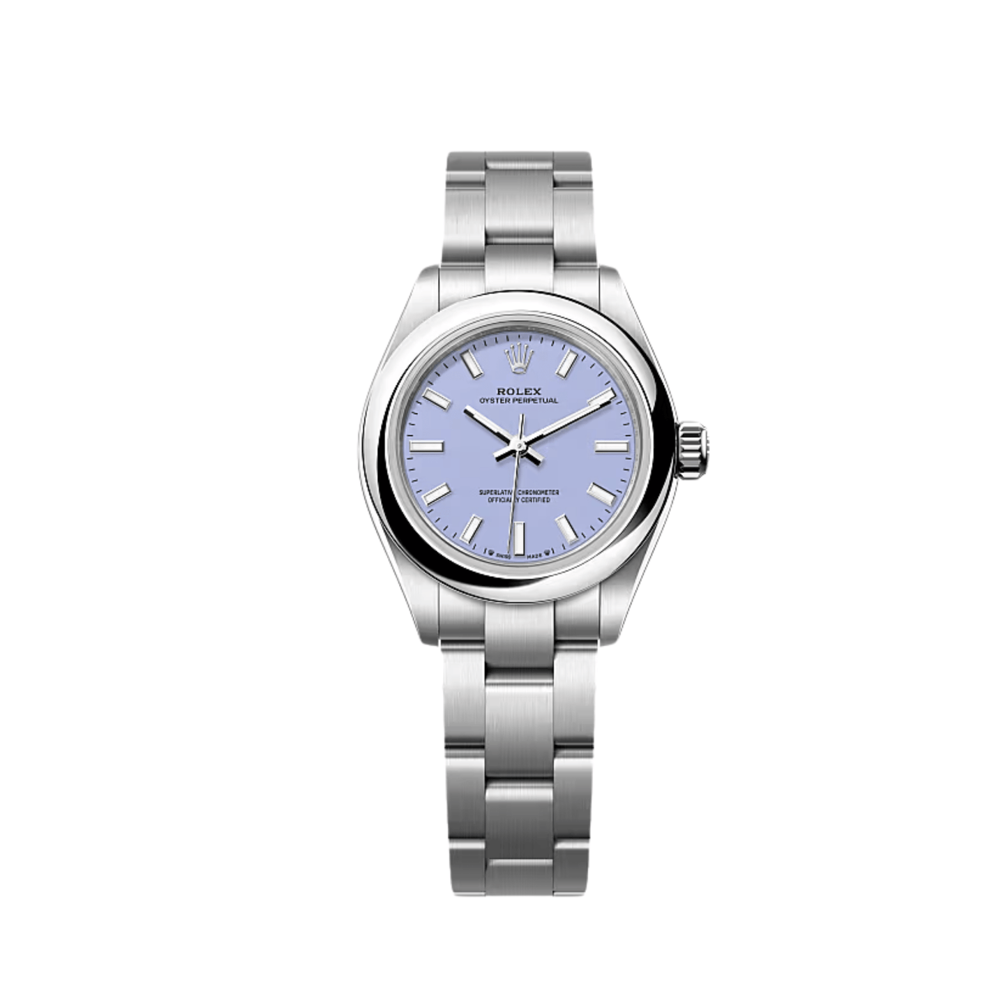 Rolex Oyster Perpetual 28 276200 'Ladies' Stainless Steel Lavender Dial (2025)