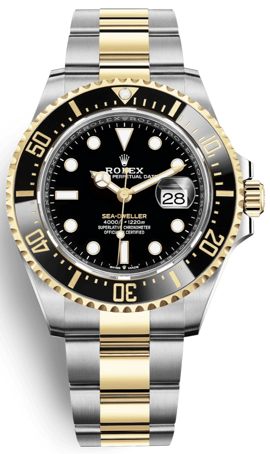 Rolex Sea-Dweller 43mm Two-Tone Yellow Gold & Steel Rolesor Case - Oyster Bracelet (Ref# 126603)