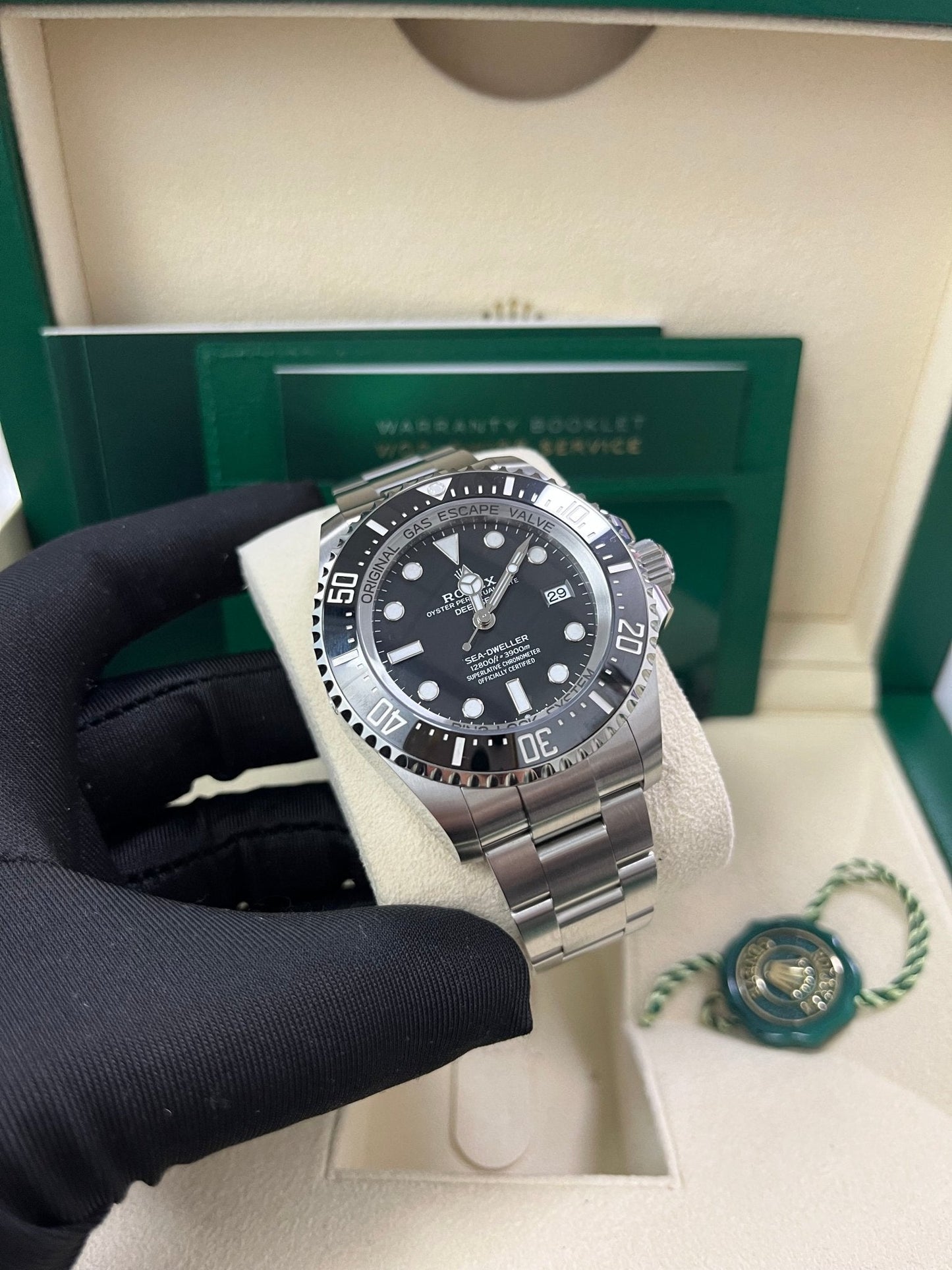 Rolex Sea-dweller Deepsea Black Dial Oyster Bracelet 136660