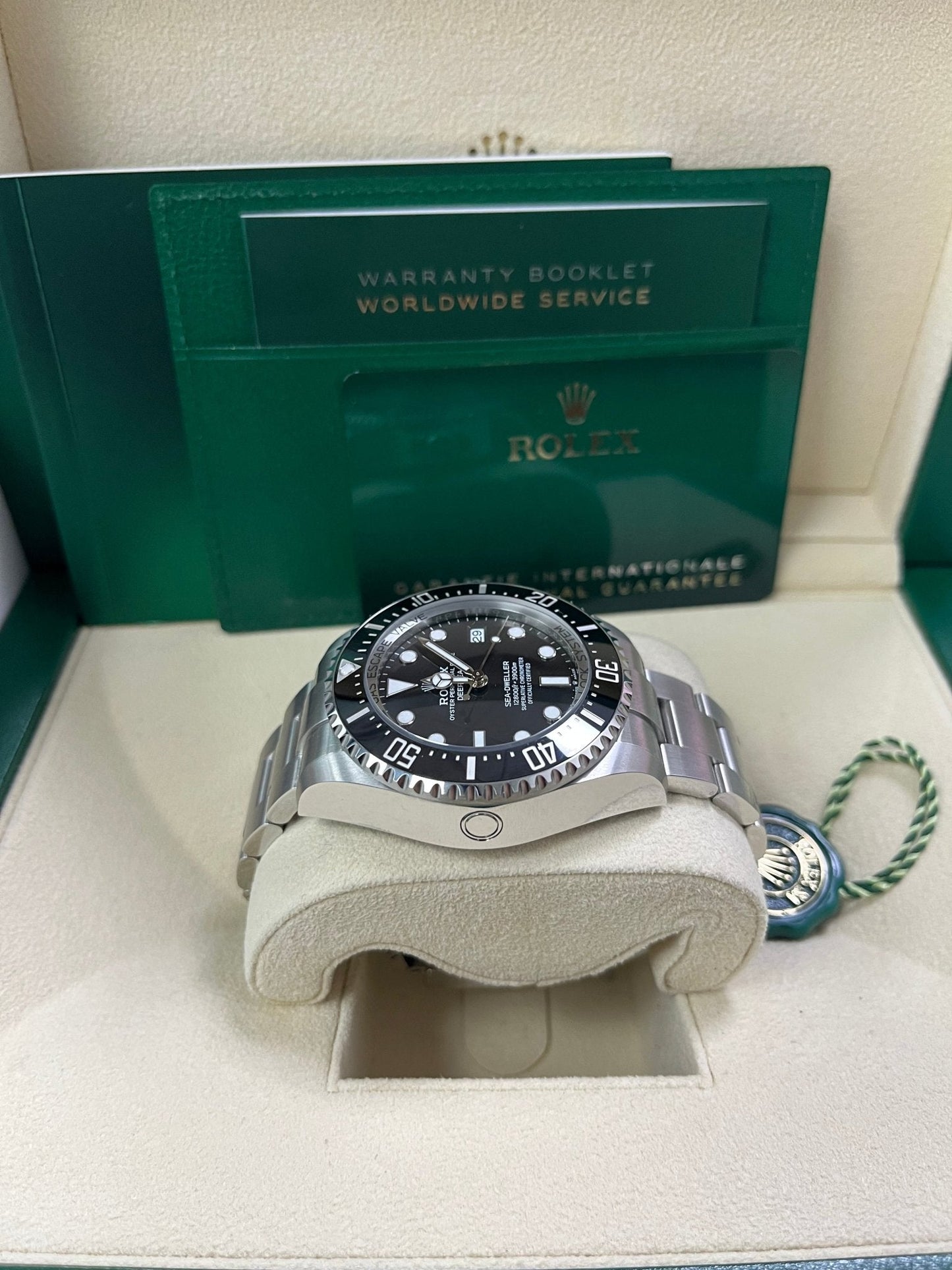 Rolex Sea-dweller Deepsea Black Dial Oyster Bracelet 136660