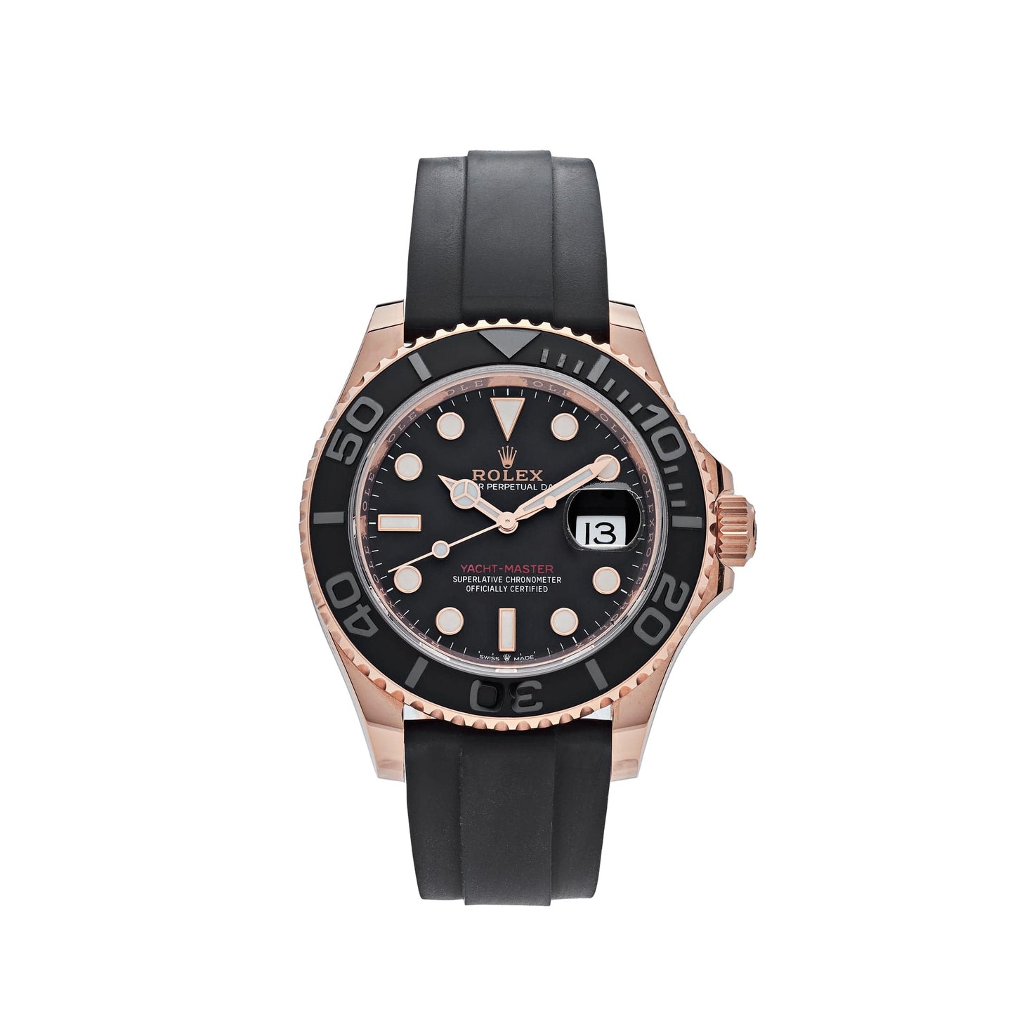 Rolex Yacht-Master 40 126655 Rose Gold Black Dial (2020)