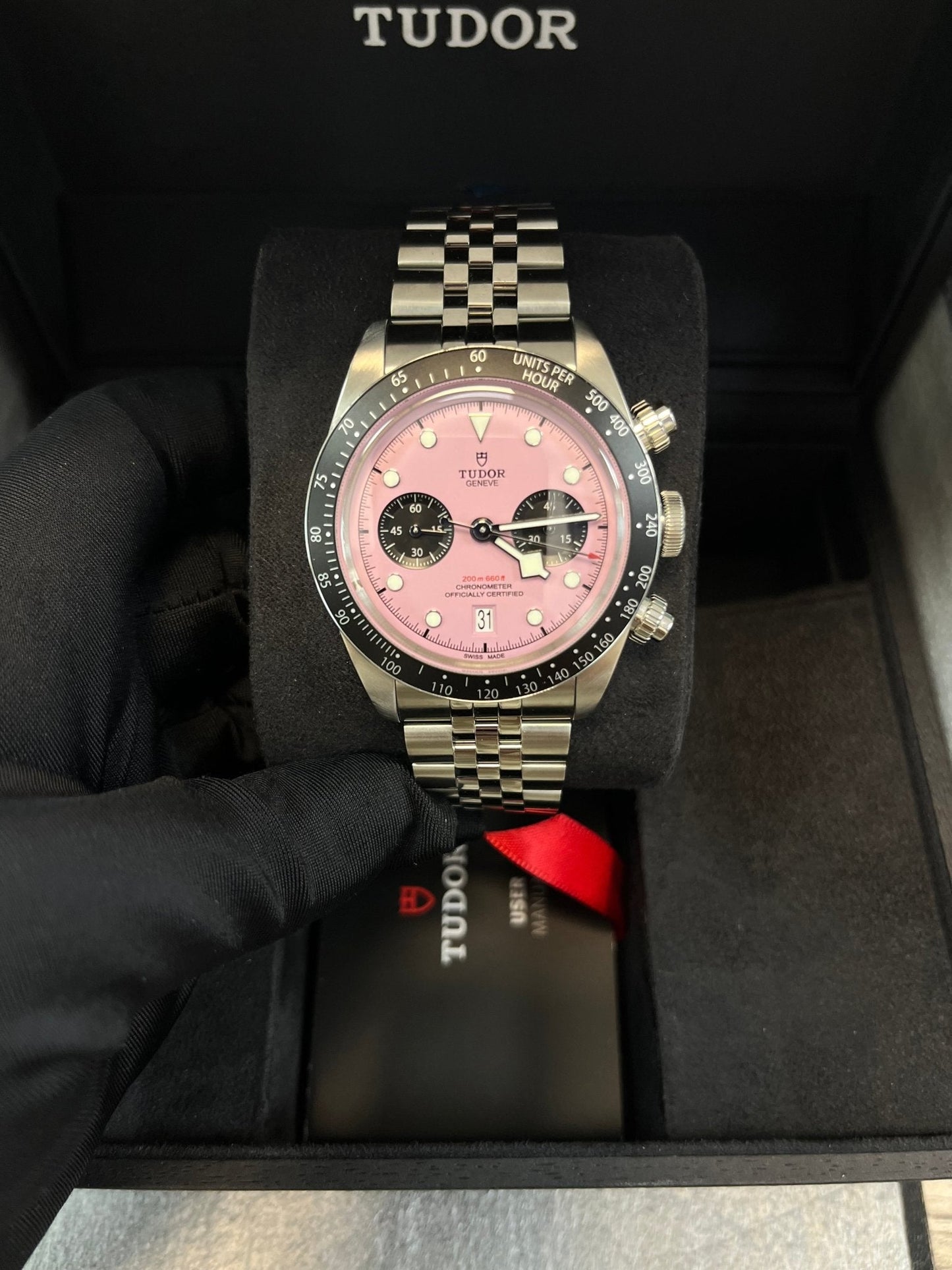 Tudor Black Bay Chrono Pink 79360N-0019