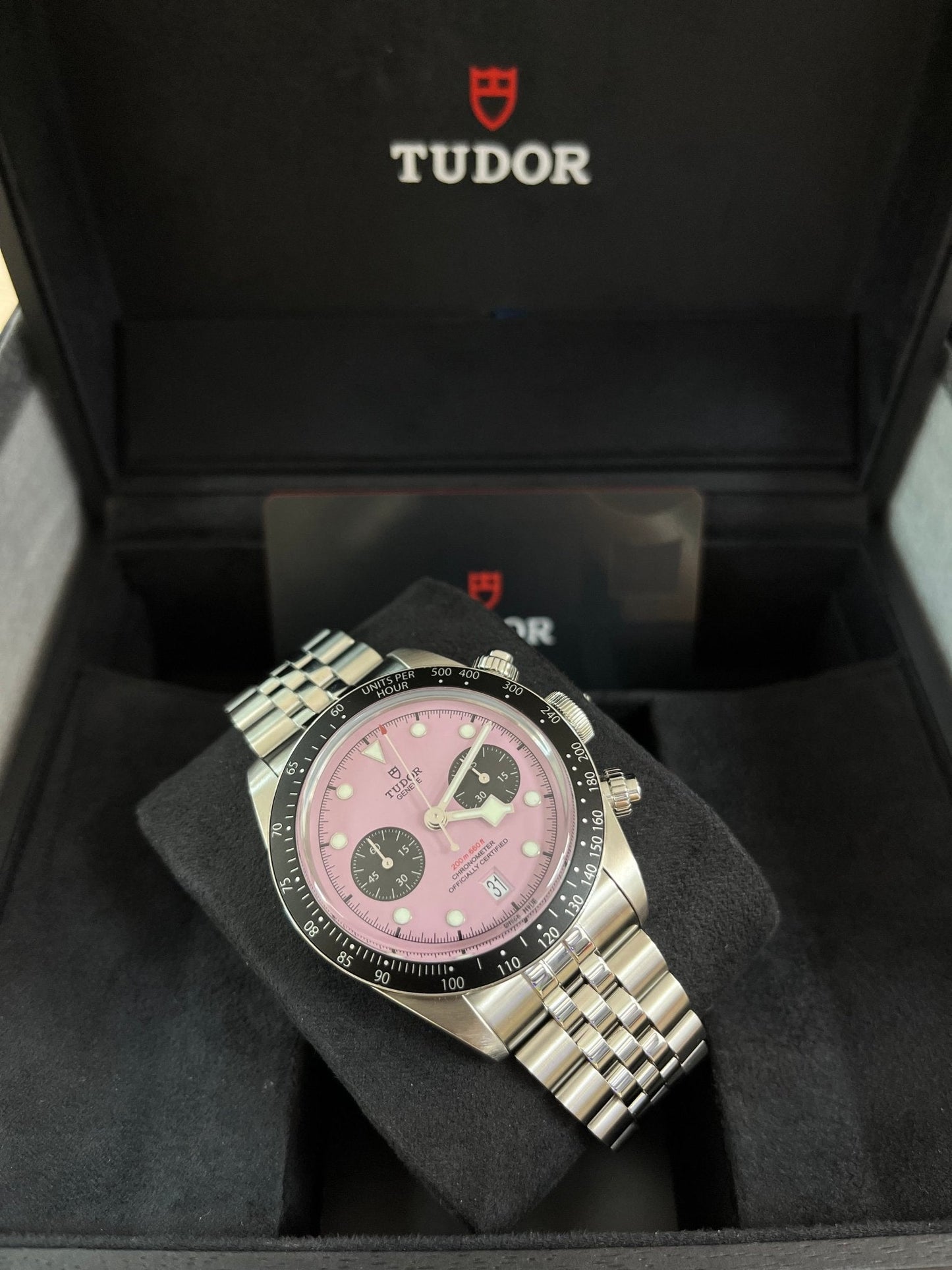 Tudor Black Bay Chrono Pink 79360N-0019