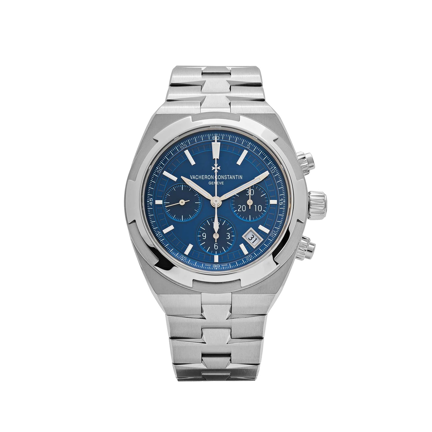 Vacheron Constantin Overseas Chronograph 5500V/110A-B148 Stainless Steel Blue Dial (2021)