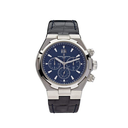 Vacheron Constantin Overseas Chronograph 49150/000A-9745 Stainless Steel Blue Dial