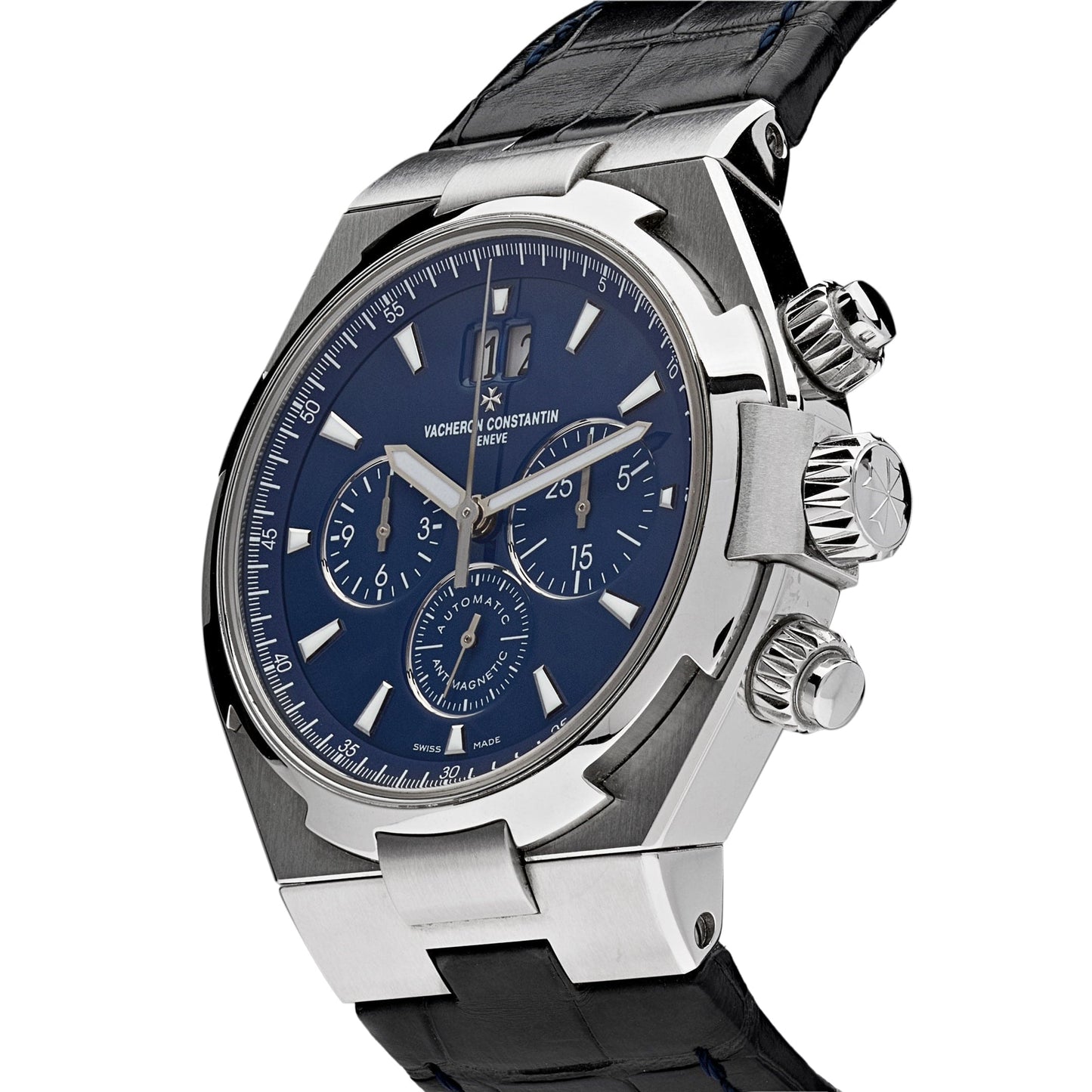 Vacheron Constantin Overseas Chronograph 49150/000A-9745 Stainless Steel Blue Dial
