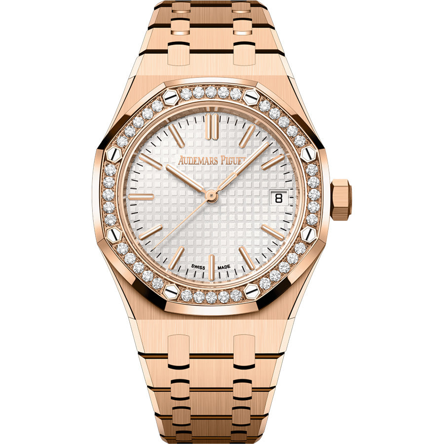 Audemars Piguet Royal Oak 37mm 15551OR.ZZ.1356OR.04 White Dial