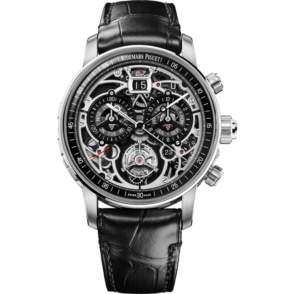 Audemars Piguet Code 11.59 by Audemars Piguet Ultra-Complication Universelle (RD#4) 42 mm Black Dial 18-Carat White Gold   Strap 26398BC.OO.D002CR.02