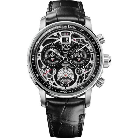 Audemars Piguet Code 11.59 by Audemars Piguet Ultra-Complication Universelle (RD#4) 42 mm Black Dial 18-Carat White Gold   Strap 26398BC.OO.D002CR.02