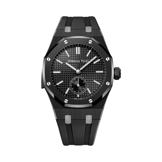 Audemars Piguet Royal Oak Minute Repeater Supersonnerie 42 mm Black Dial Black Ceramic Rubber Strap 26591CE.OO.D002CA.02