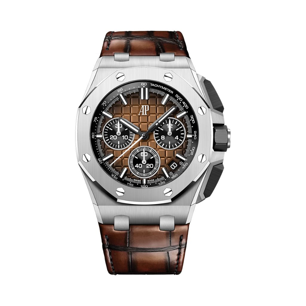 Audemars Piguet Royal Oak Offshore Selfwinding Chronograph 43 mm Bronze Dial Stainless Steel   Strap 26420ST.OO.A828CR.01