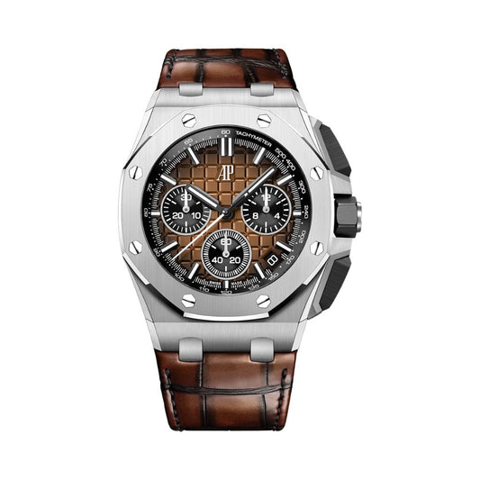 Audemars Piguet Royal Oak Offshore Selfwinding Chronograph 43 mm Bronze Dial Stainless Steel   Strap 26420ST.OO.A828CR.01