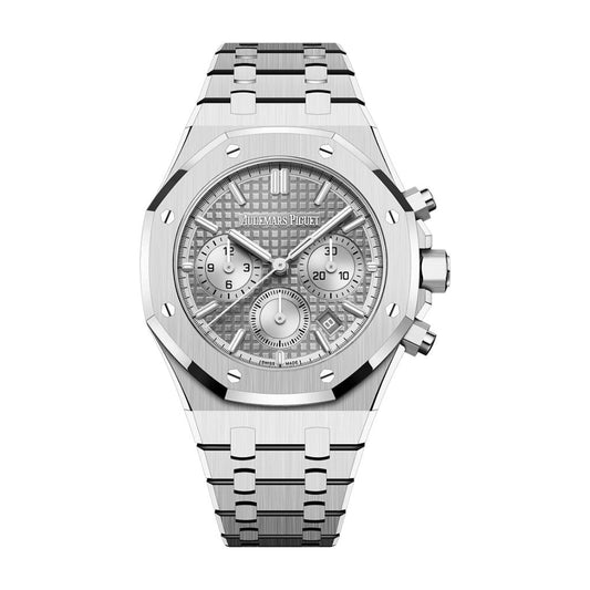 Audemars Piguet Royal Oak Selfwinding Chronograph 38 mm Grey Dial Stainless Steel Bracelet 26715ST.OO.1356ST.02