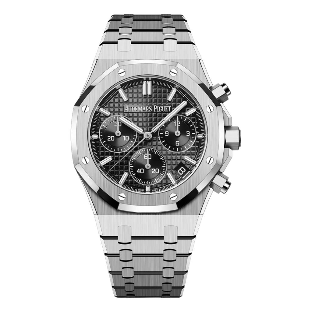 Audemars Piguet Royal Oak Selfwinding Chronograph 41 mm Black  Dial Stainless Steel Bracelet 26240ST.OO.1320ST.06