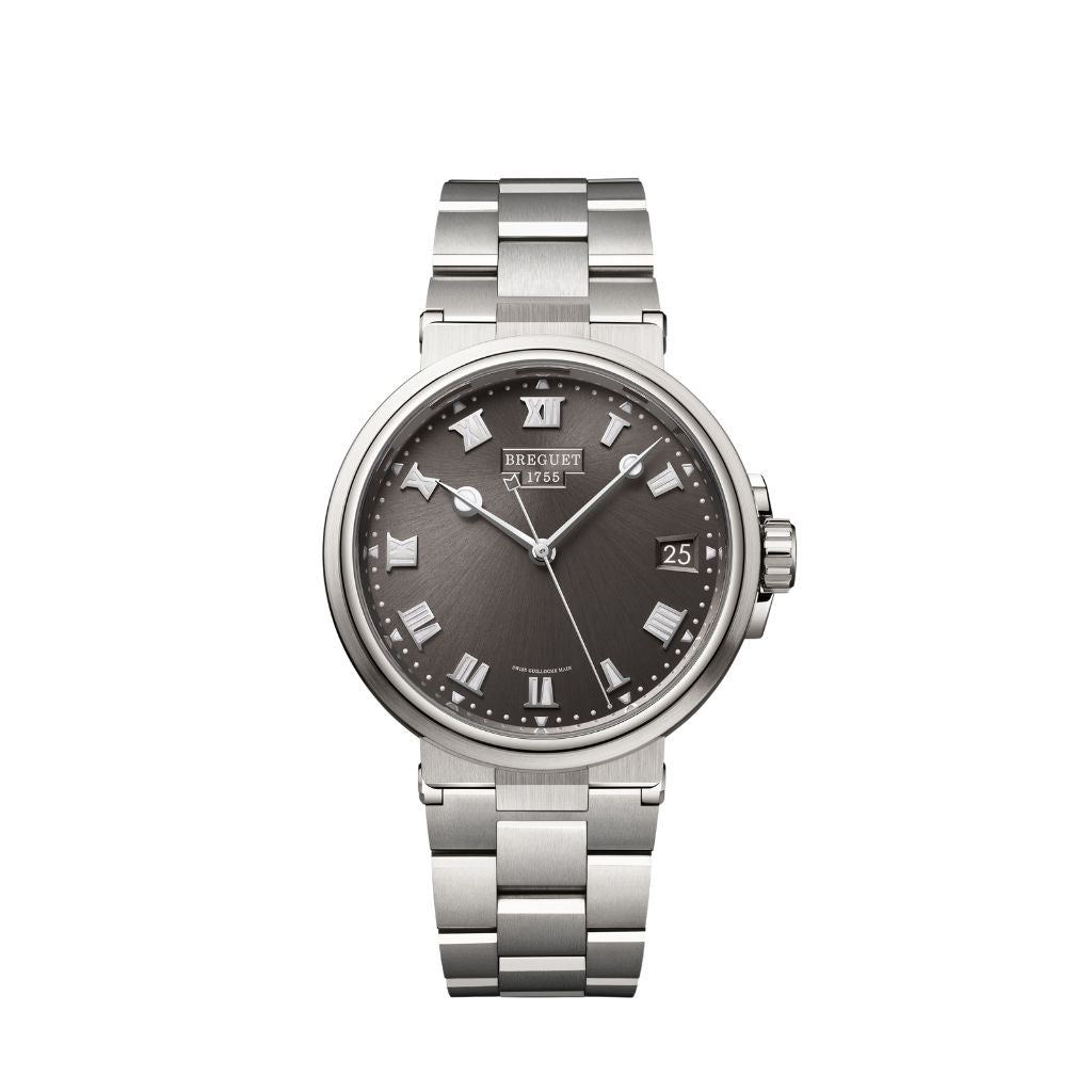 Breguet Marine 40 mm Dark Grey Dial Titanium Bracelet 5517TI/G2/TZ0