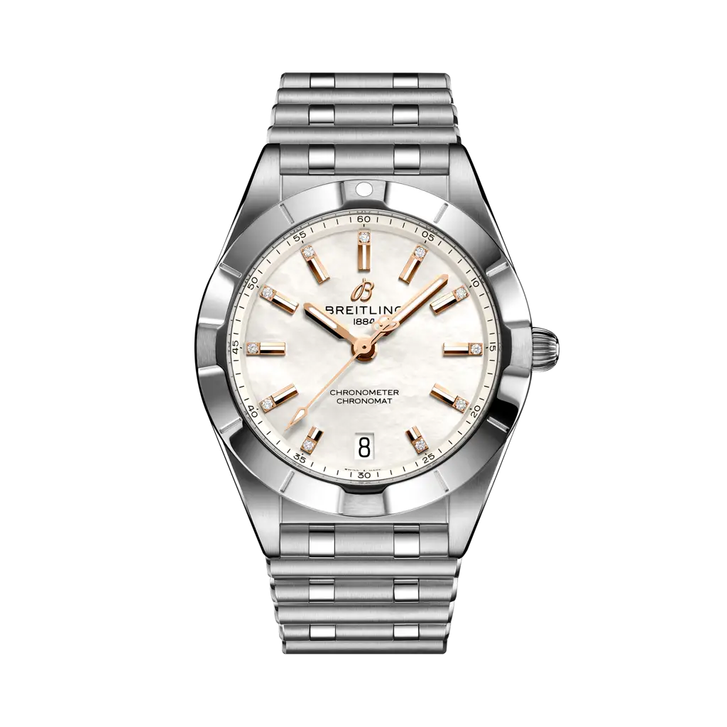 Breitling Chronomat 32mm White Dial Stainless Steel Bracelet A77310101A4A1