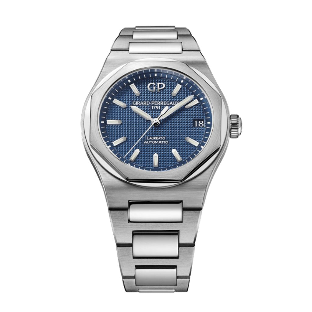 Girard-Perregaux Laureato 42 mm Blue Dial Stainless Steel Bracelet 81010-11-431-11A