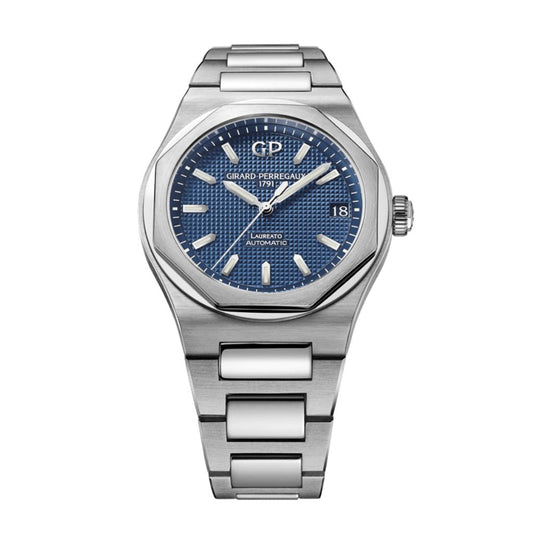 Girard-Perregaux Laureato 42 mm Blue Dial Stainless Steel Bracelet 81010-11-431-11A